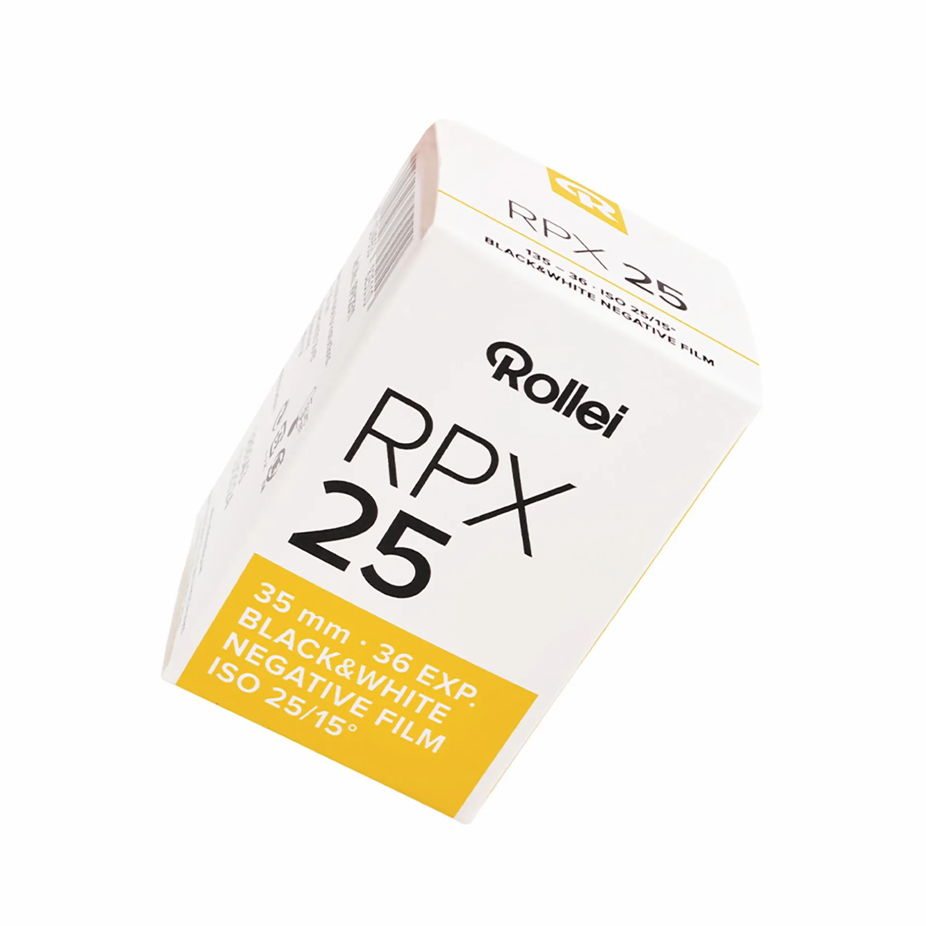 Rollei Analoge Filme-RPX Schwarzweiß-Negativfilm | 35 mm & Rollfilm | ISO 25 / 100 / 400