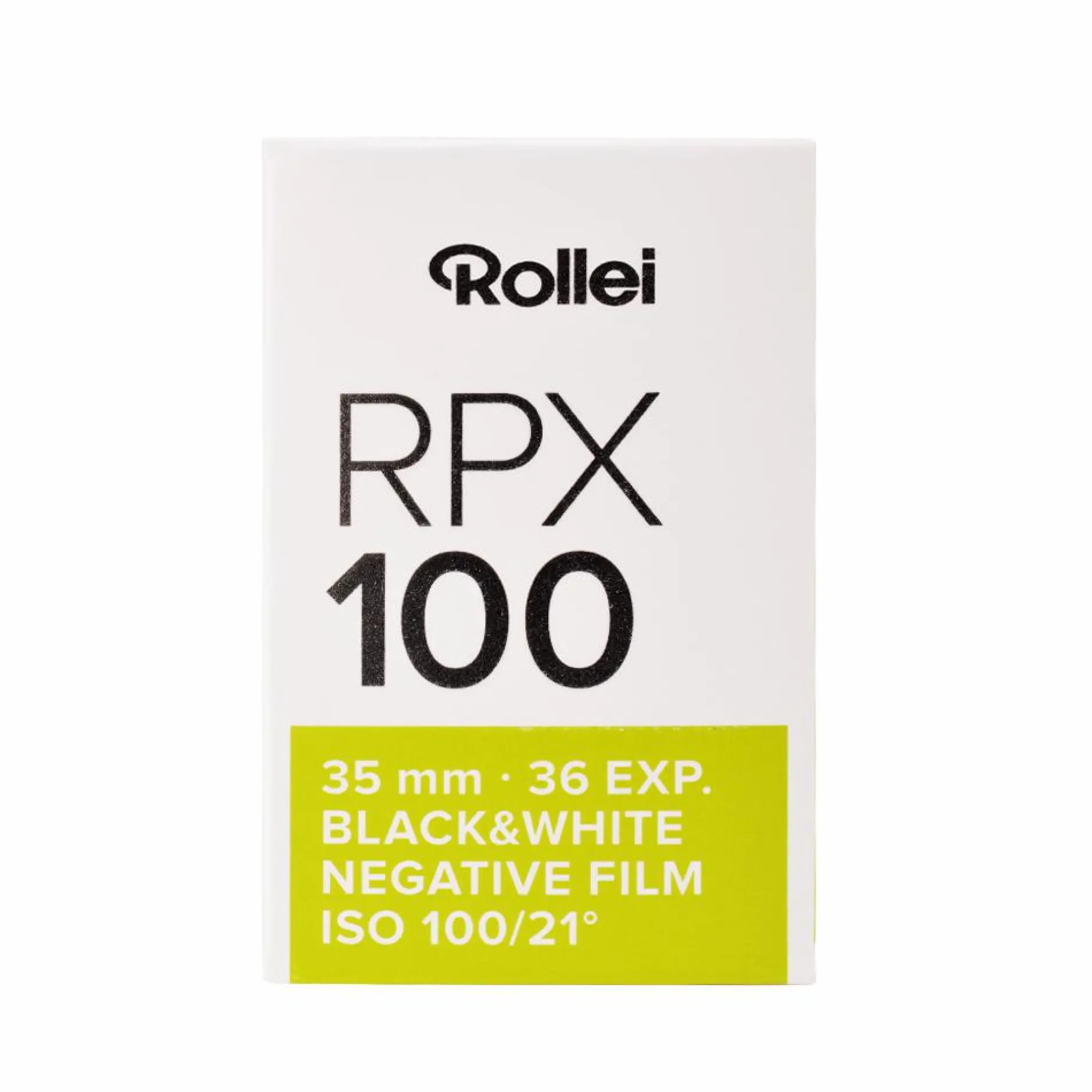 Rollei Analoge Filme-RPX Schwarzweiß-Negativfilm | 35 mm & Rollfilm | ISO 25 / 100 / 400
