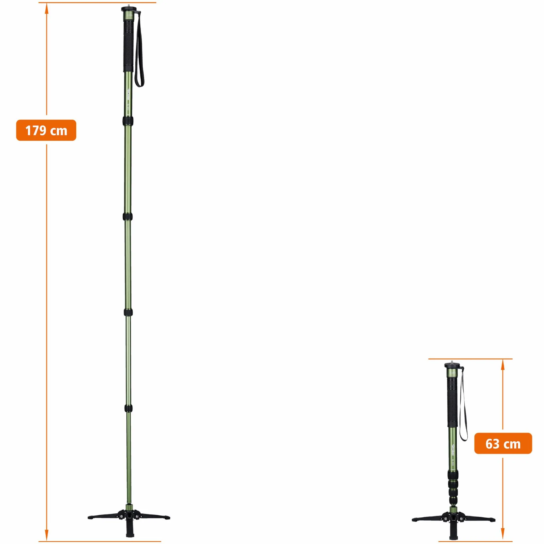 Rollei Jagdzubehör-Schießstock | mit U-Yoke-Gabel | G-333