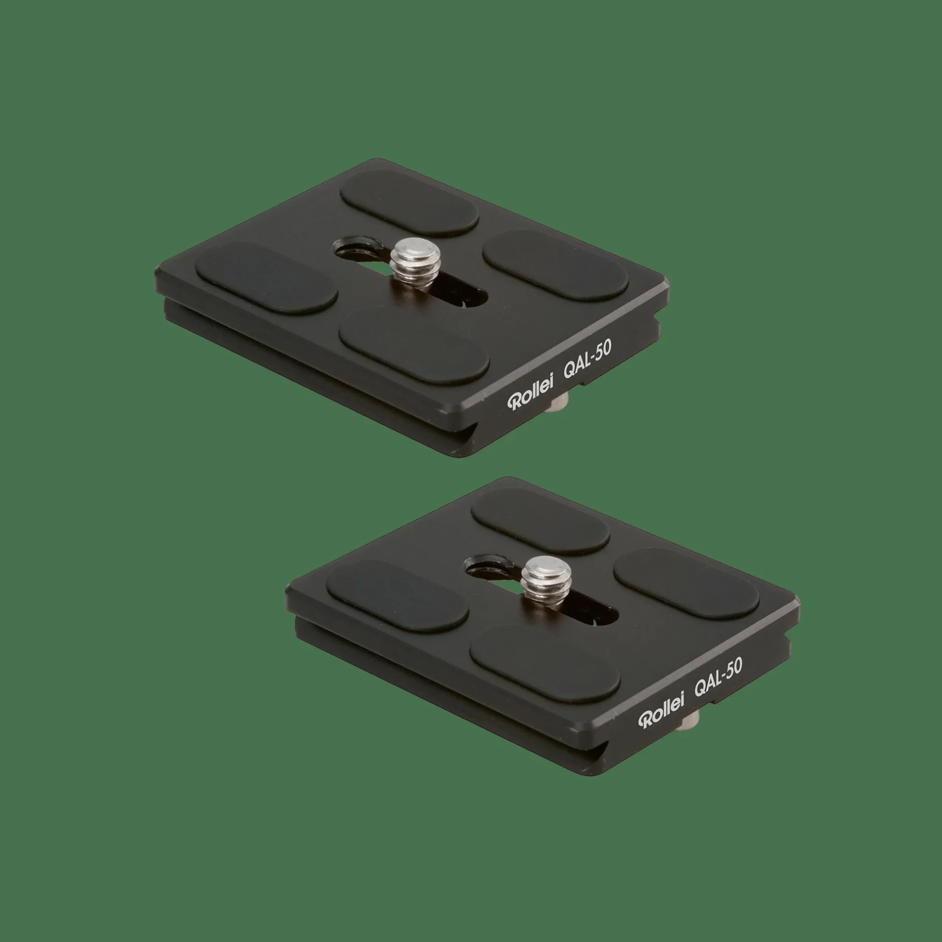 Rollei Schnellwechselplatten-Schnellwechselplatte | Doppelpack | QAL-50 | Arca-Swiss