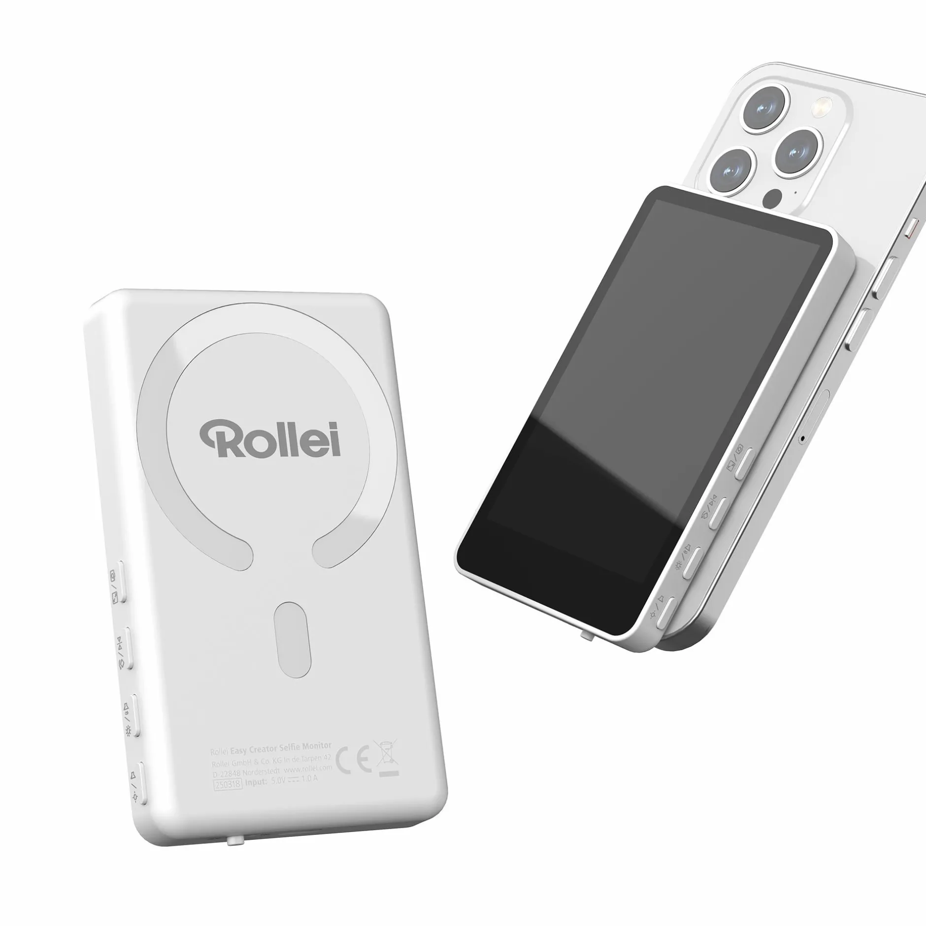 Rollei Monitore|Easy Creator-Selfie Monitor | für Smartphones | Easy Creator