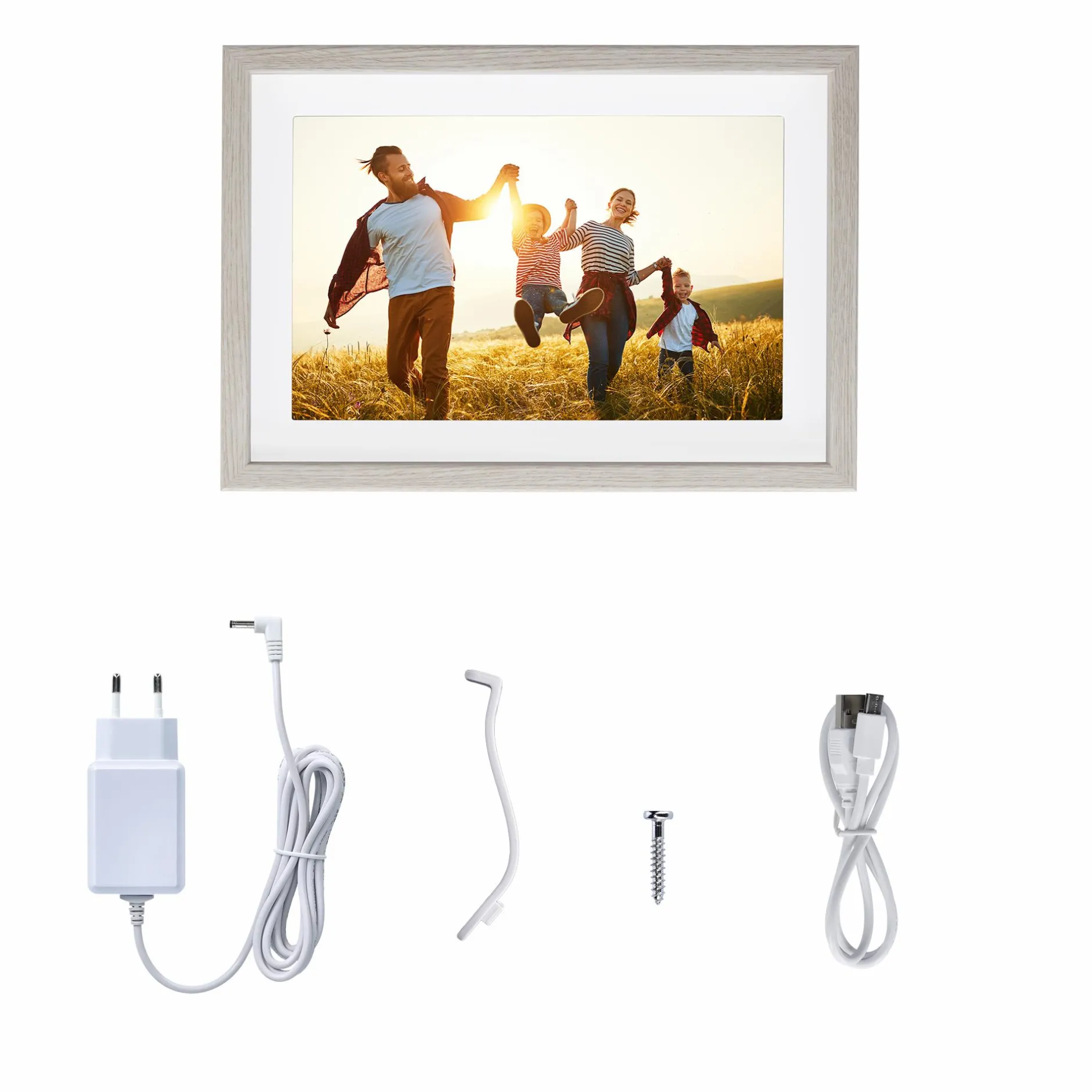 Rollei Digitale Bilderrahmen-Smarter Bilderrahmen | 10,1" Diagonale | WiFi | Frameo App | Modell 108