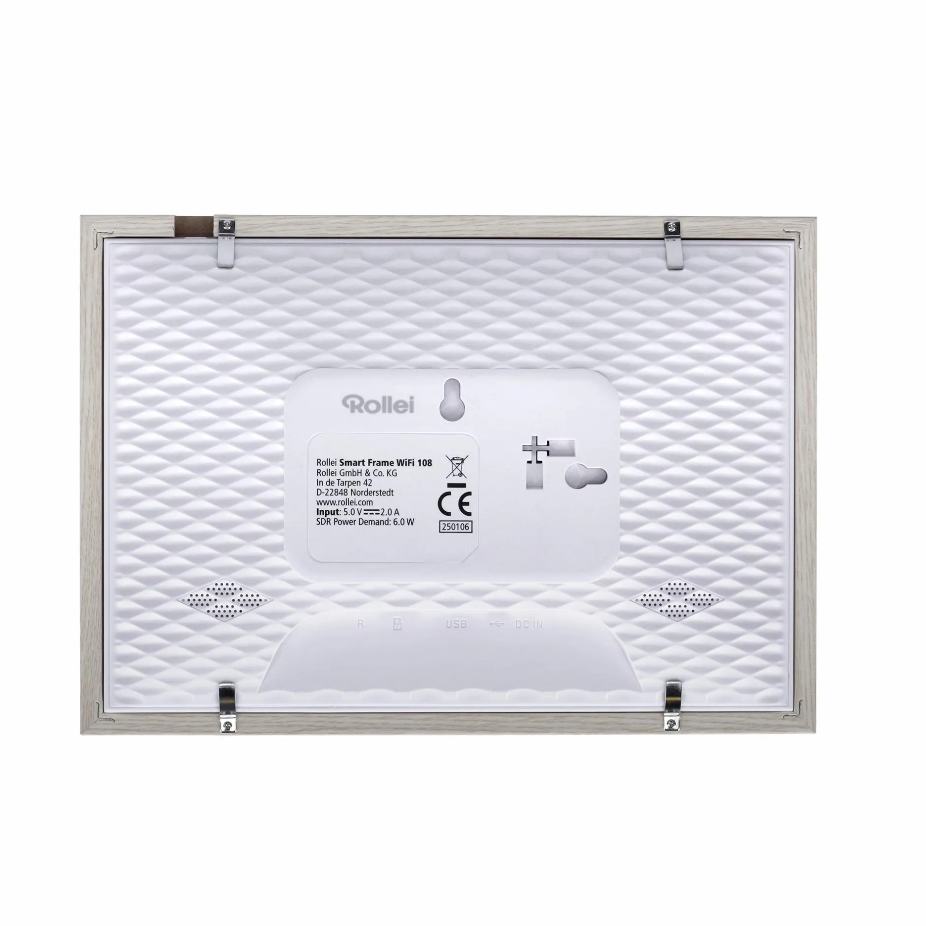 Rollei Digitale Bilderrahmen-Smarter Bilderrahmen | 10,1" Diagonale | WiFi | Frameo App | Modell 108