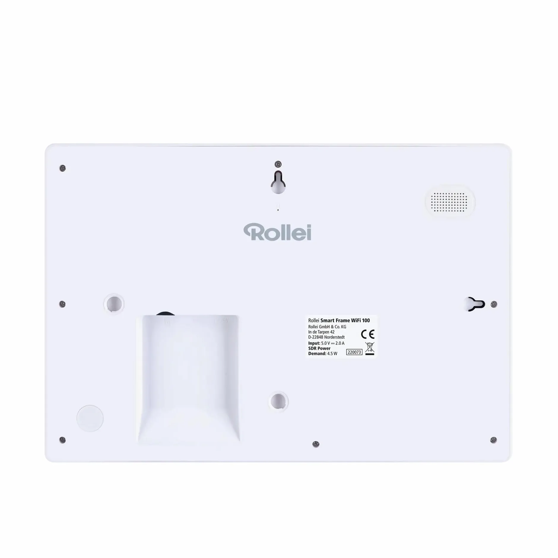 Rollei Digitale Bilderrahmen-Smarter Bilderrahmen | 10" Diagonale | Wifi | Frameo App | Model 100