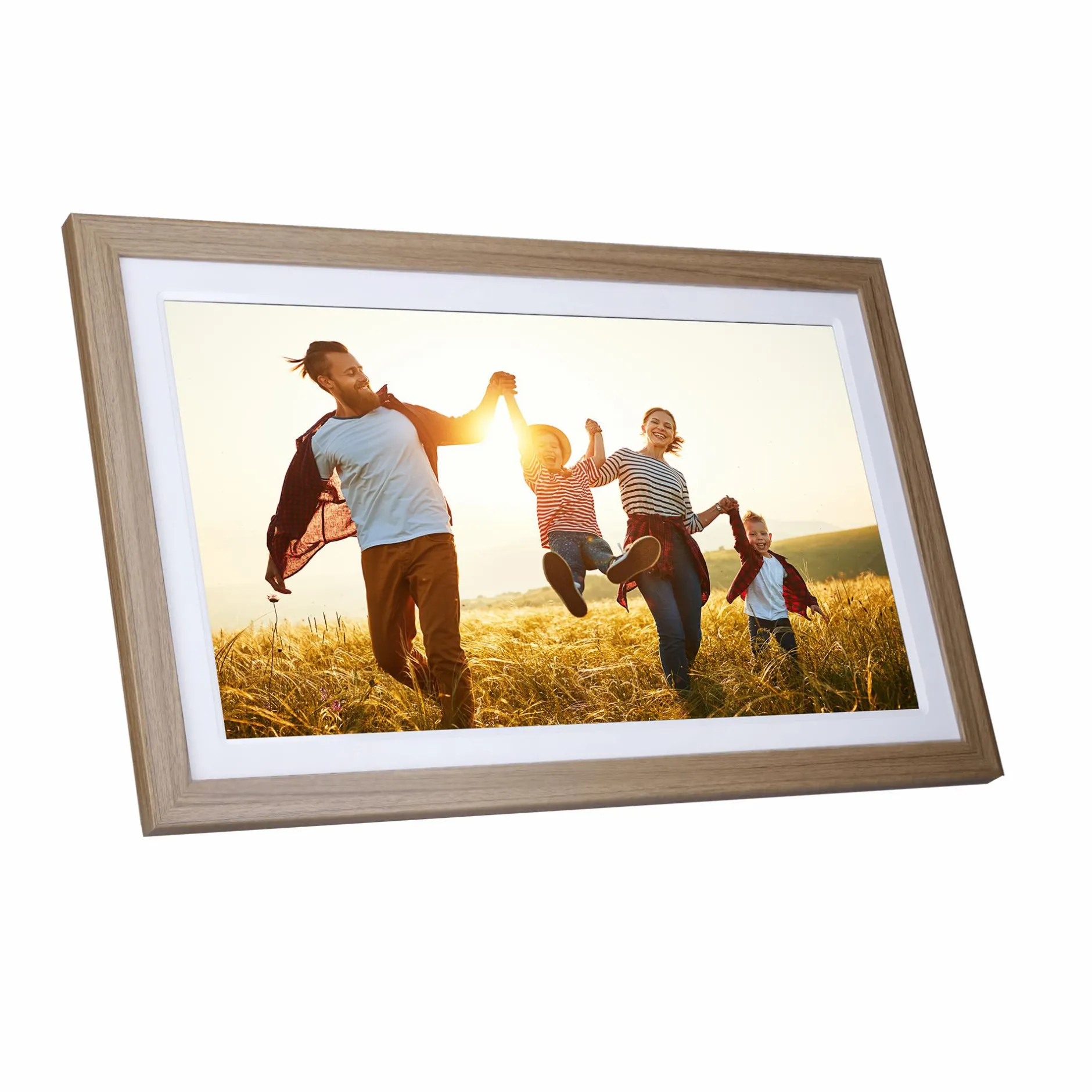 Rollei Digitale Bilderrahmen-Smarter Bilderrahmen | 21,5" Diagonale | WiFi | Frameo App | Modell 212