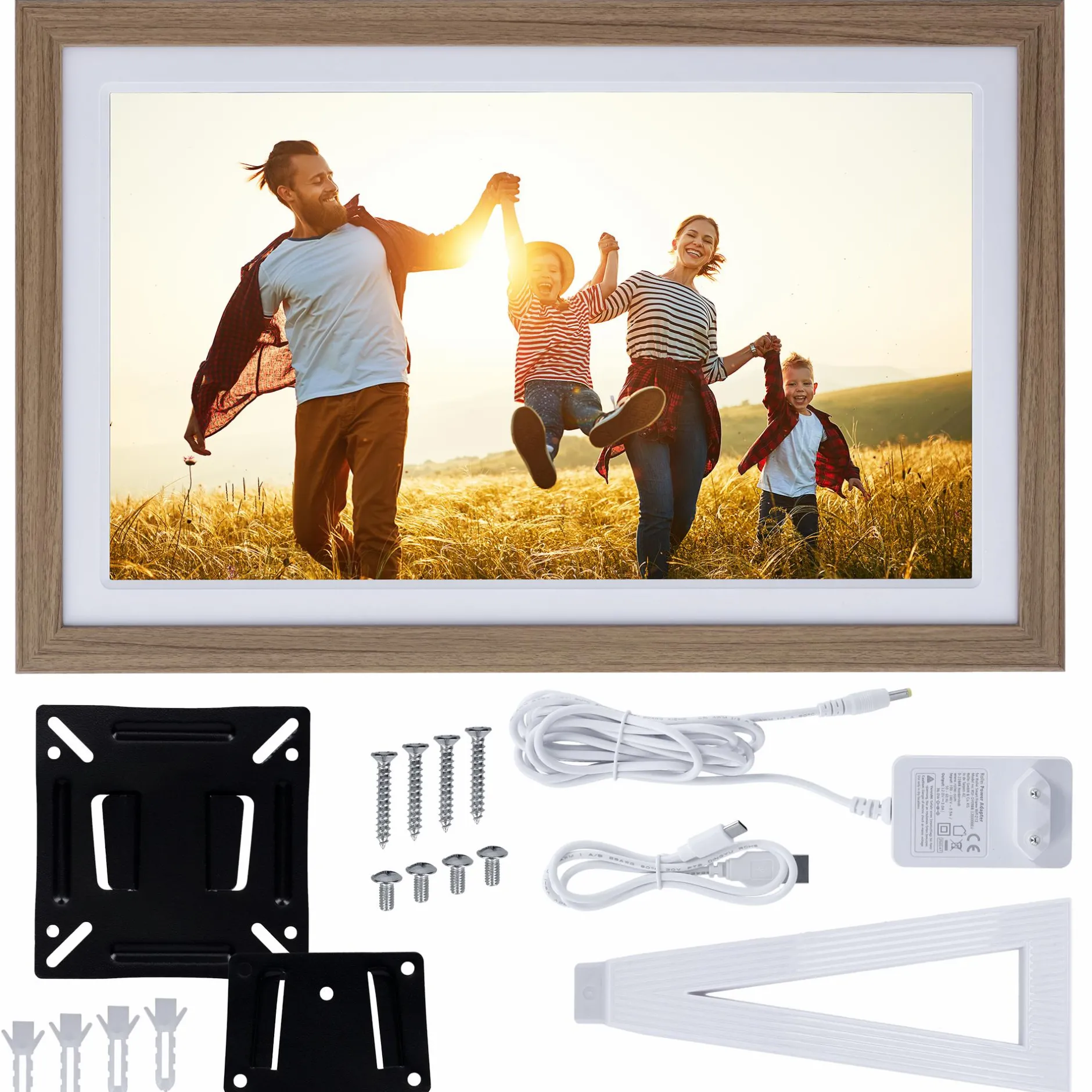 Rollei Digitale Bilderrahmen-Smarter Bilderrahmen | 21,5" Diagonale | WiFi | Frameo App | Modell 212