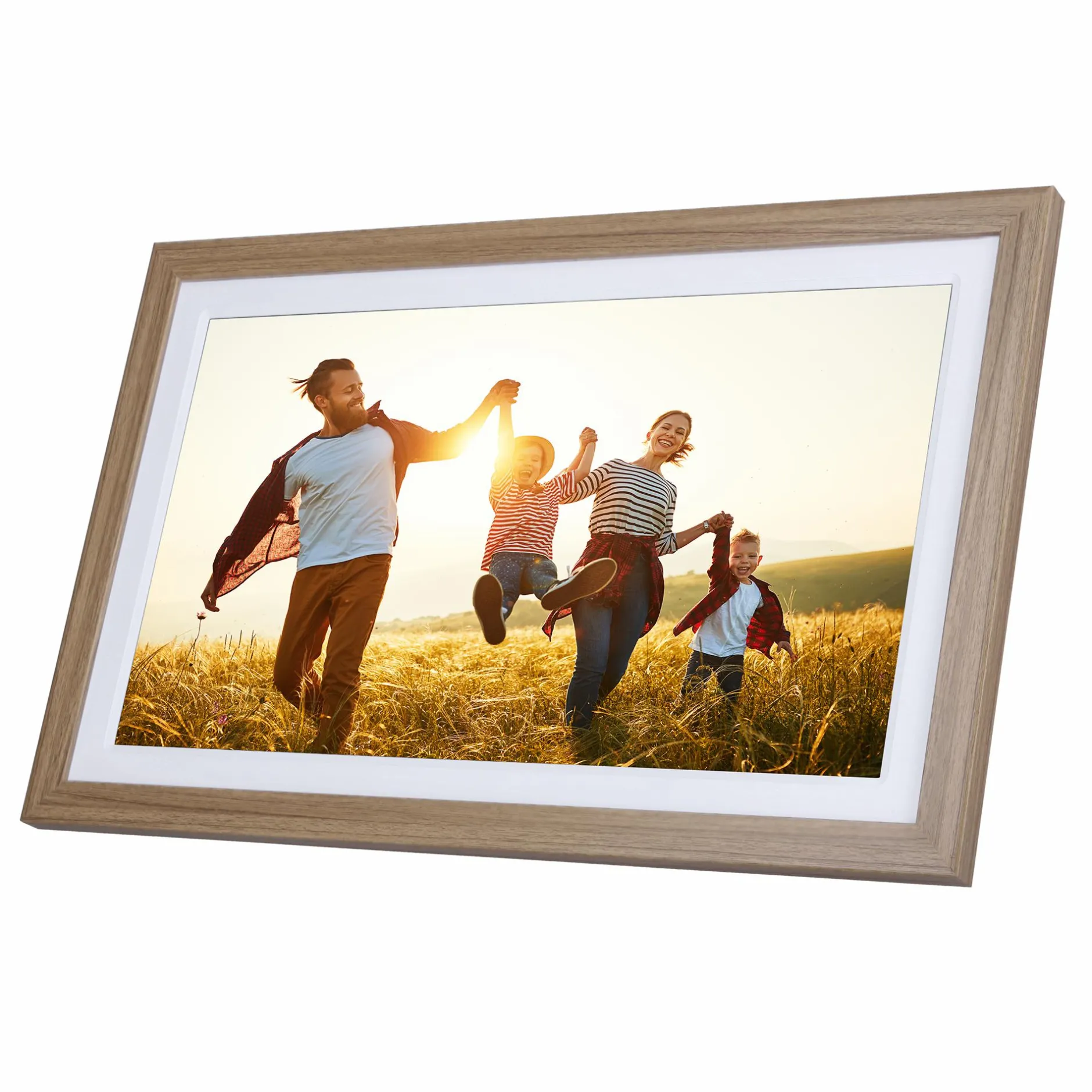 Rollei Digitale Bilderrahmen-Smarter Bilderrahmen | 21,5" Diagonale | WiFi | Frameo App | Modell 212