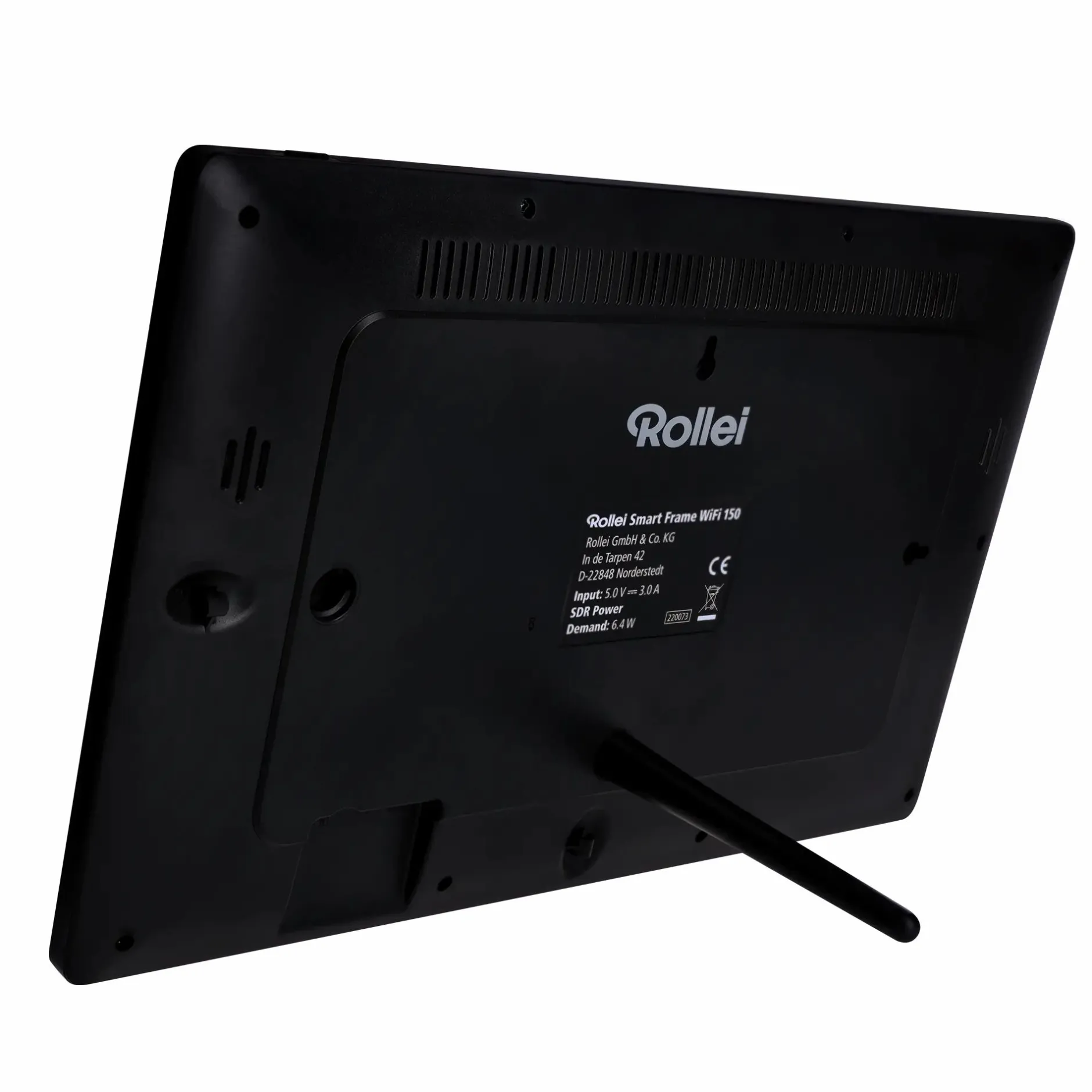 Rollei Digitale Bilderrahmen-Smarter Bilderrahmen | 15" Diagonale | Wifi | Frameo App | Modell 150