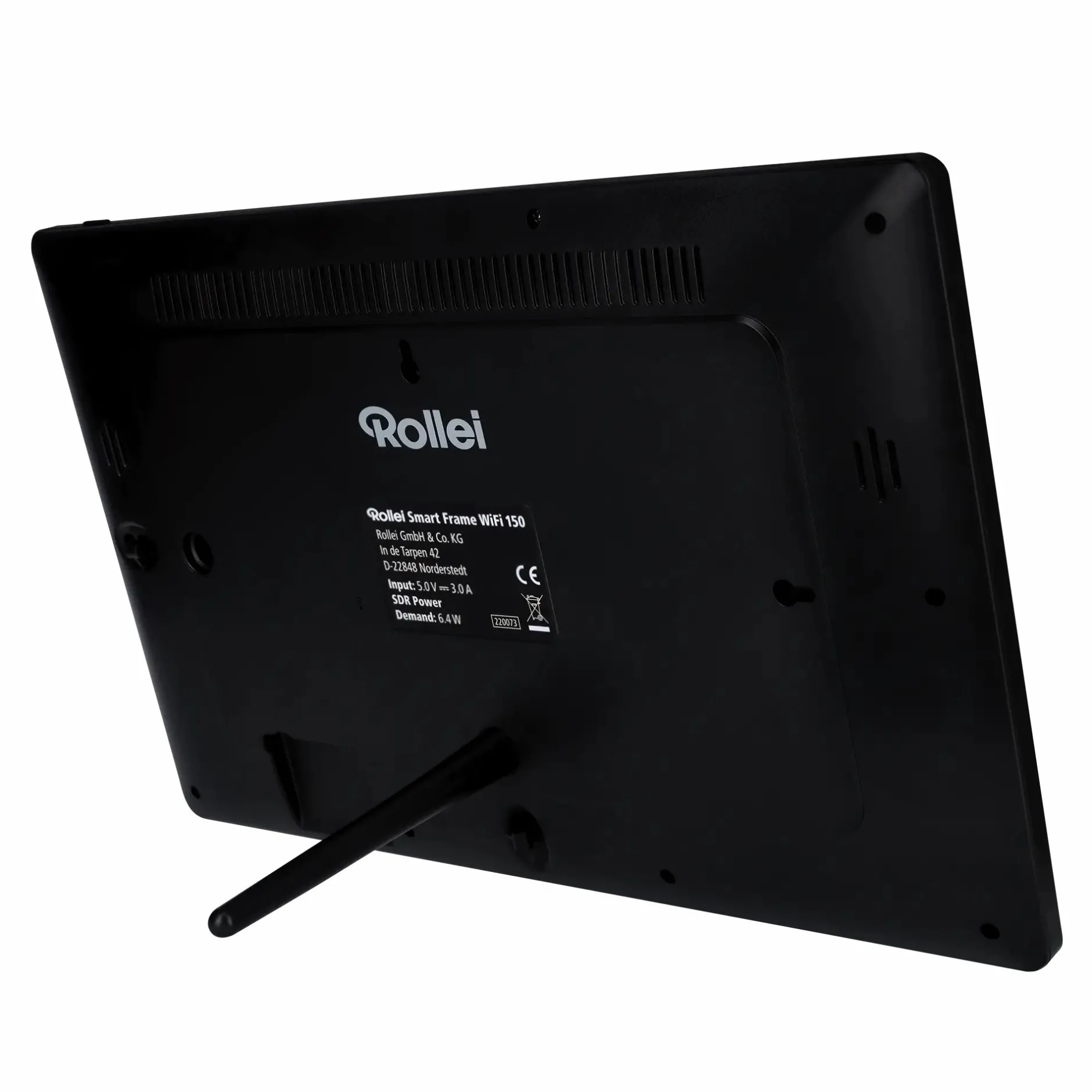 Rollei Digitale Bilderrahmen-Smarter Bilderrahmen | 15" Diagonale | Wifi | Frameo App | Modell 150