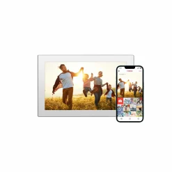 Rollei Digitale Bilderrahmen-Smarter Bilderrahmen | 10" Diagonale | Wifi | Frameo App | Spiegel | Modell 101