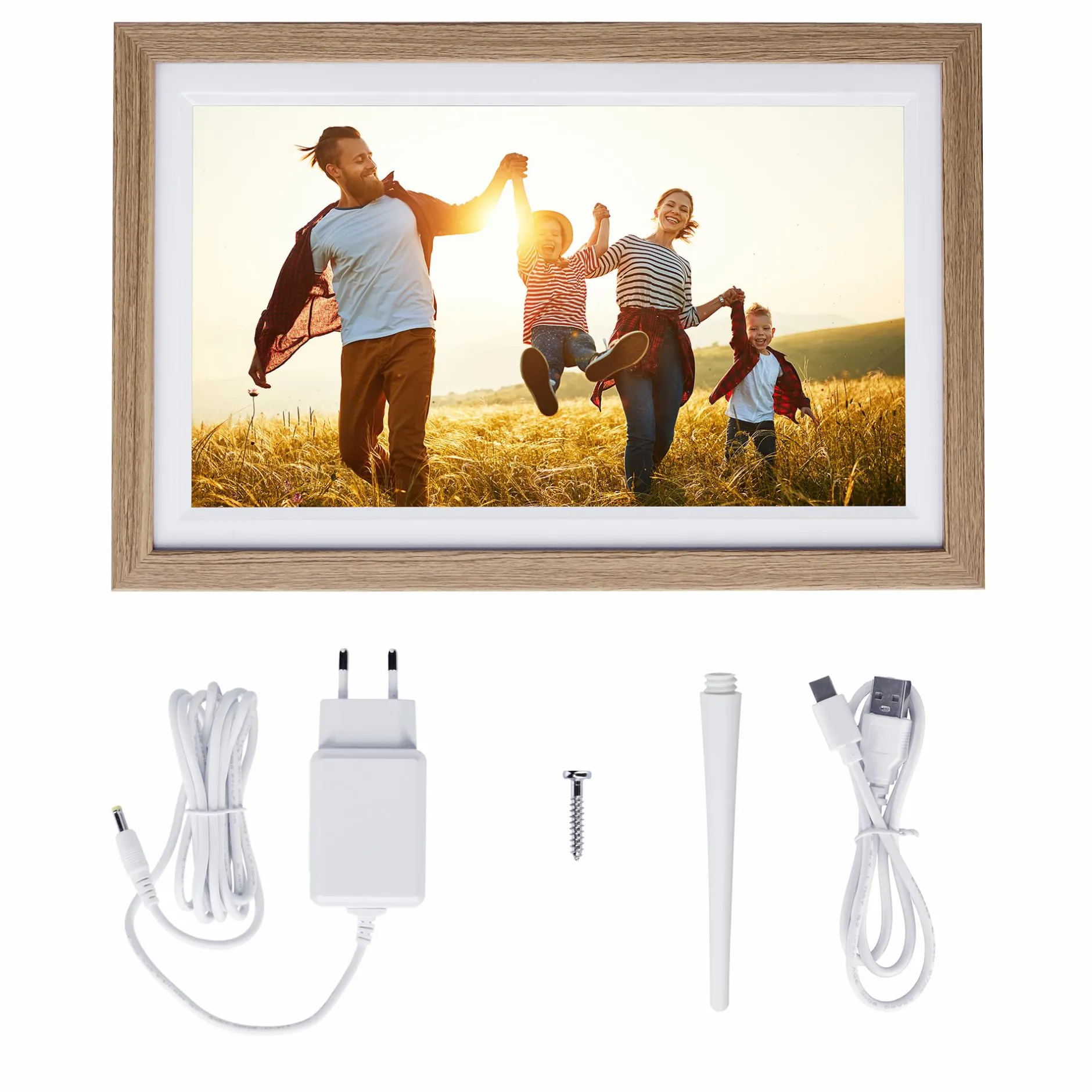 Rollei Digitale Bilderrahmen-Smarter Bilderrahmen | 15,6" Diagonale | WiFi | Frameo App | Modell 152