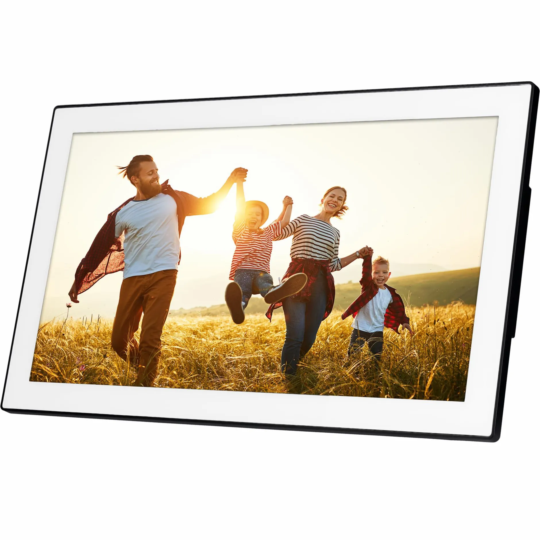 Rollei Digitale Bilderrahmen-Smarter Bilderrahmen | 21,5" Diagonale | WiFi | Frameo App | Modell 211