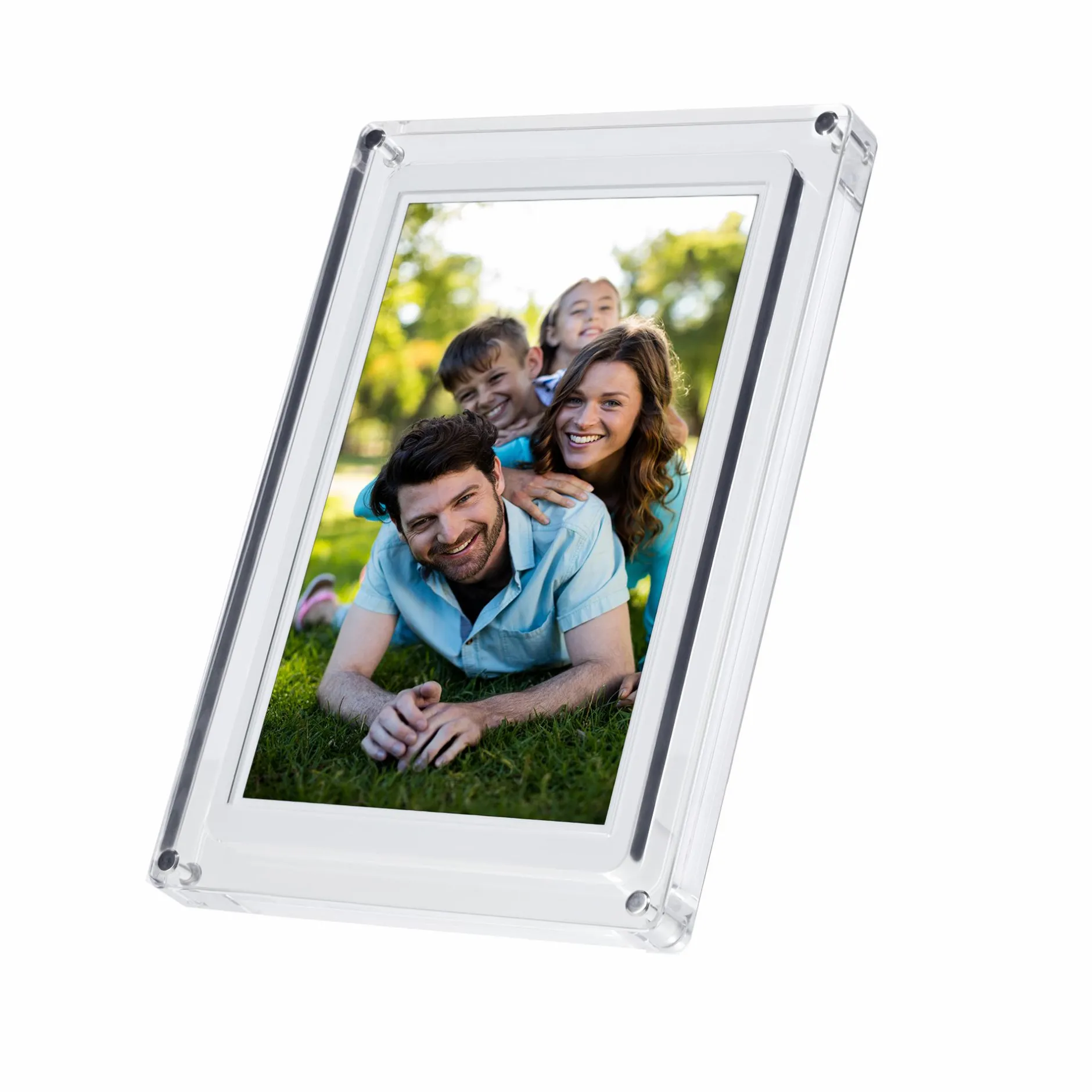 Rollei Digitale Bilderrahmen-Smarter Bilderrahmen | 10,1" Diagonale | WiFi | Frameo App | Acryl | Modell 109