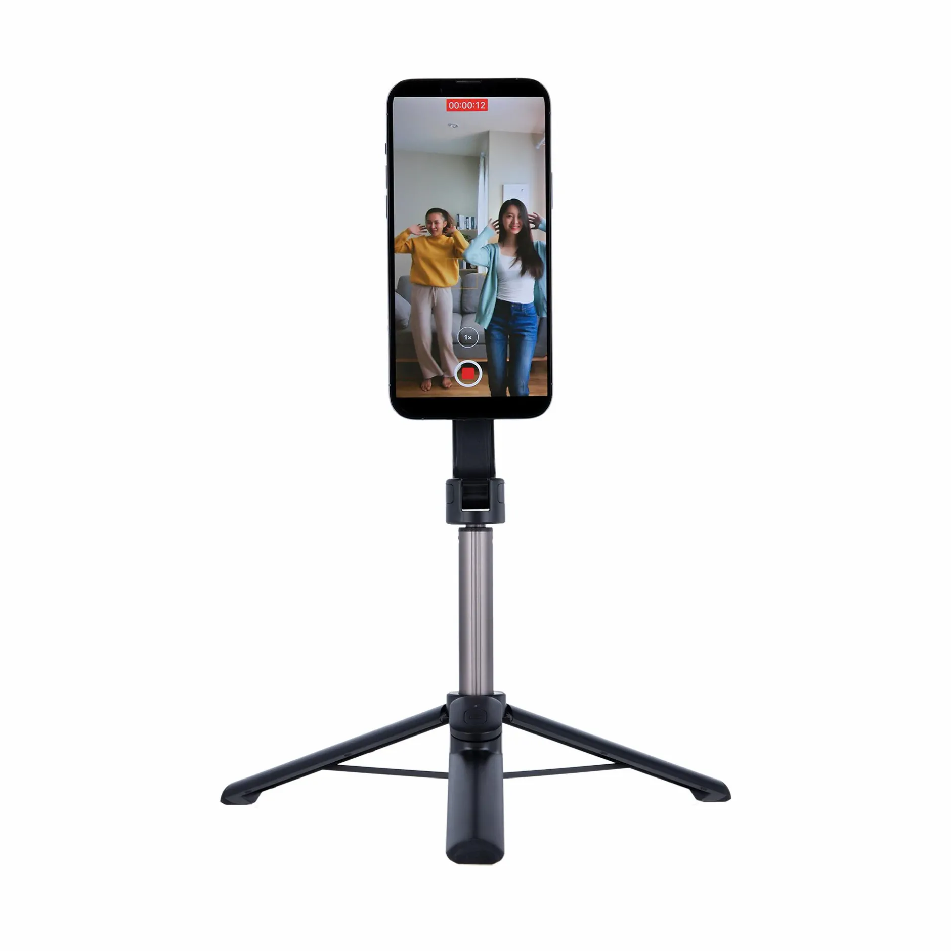 Rollei Selfie Sticks|Tisch- & Ministative-Smartphone Stativ | ausziehbar | magnetisch | für iPhones
