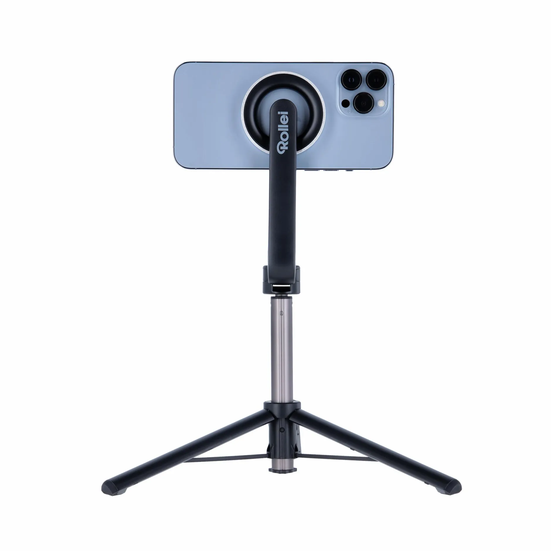 Rollei Selfie Sticks|Tisch- & Ministative-Smartphone Stativ | ausziehbar | magnetisch | für iPhones