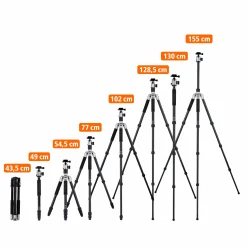 Rollei C-Serie|Dreibeinstative-Stativ | Aluminium | C5i