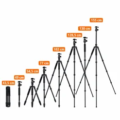 Rollei C-Serie|Dreibeinstative-Stativ | Aluminium | C5i