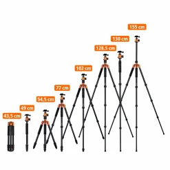 Rollei C-Serie|Dreibeinstative-Stativ | Aluminium | C5i