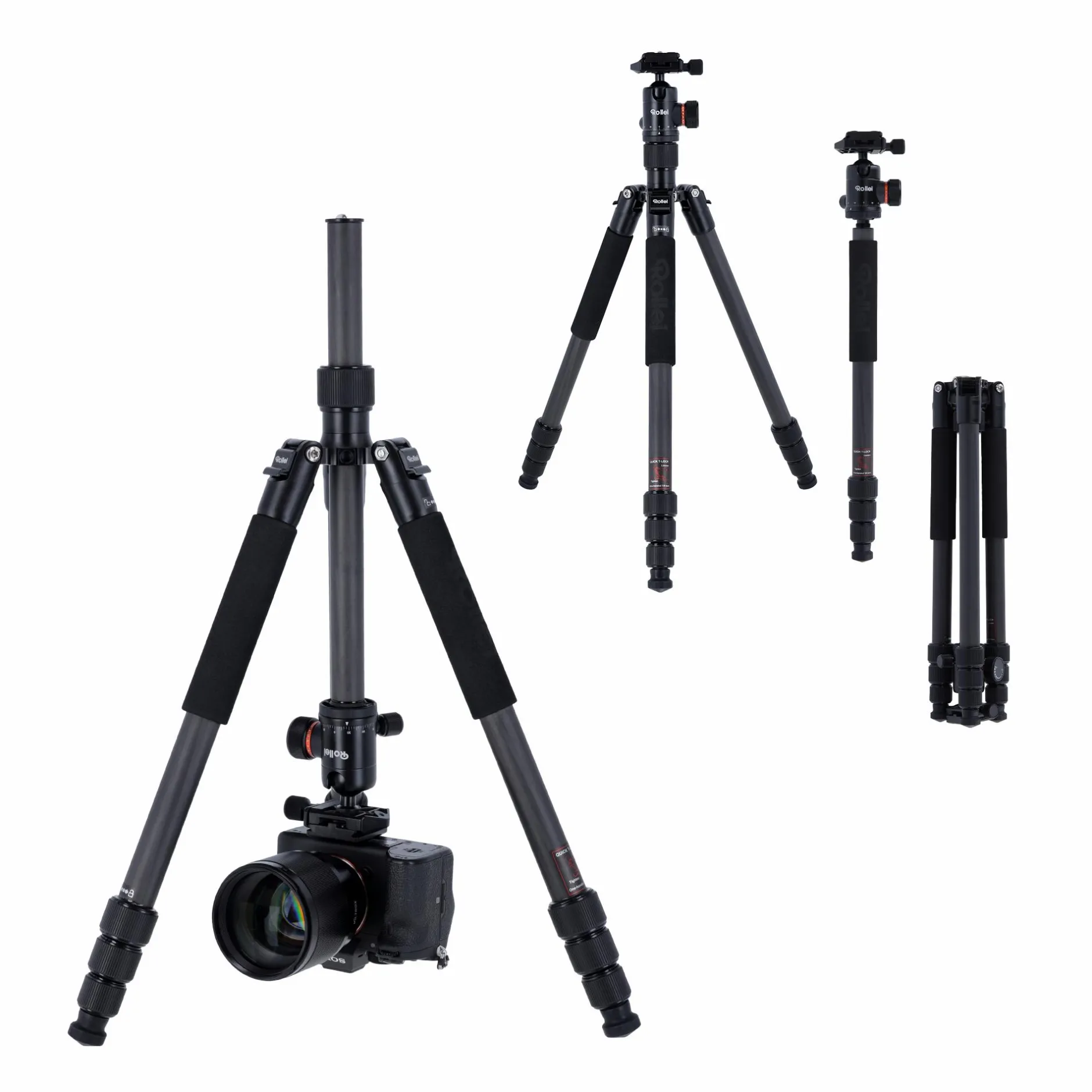 Rollei C-Serie|Reisestative-Stativ | Carbon | C5i