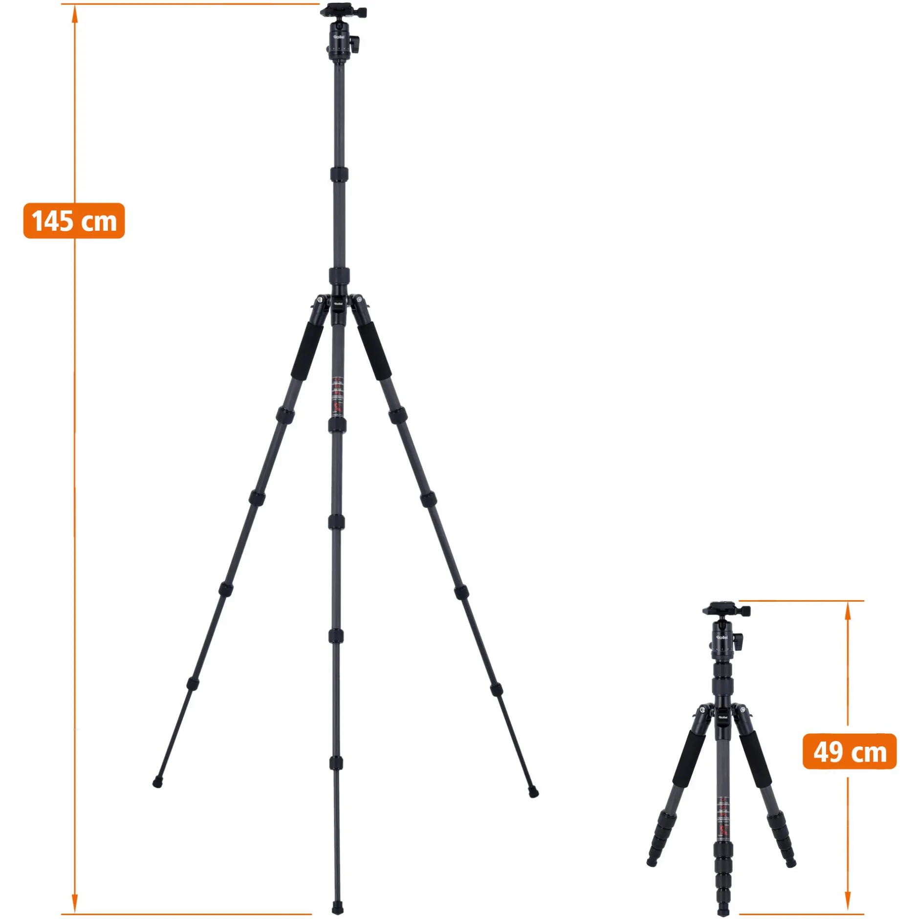 Rollei C-Serie|Reisestative-Stativ | Carbon | Compact Traveler No. 1