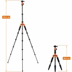 Rollei C-Serie|Reisestative-Stativ | Carbon | Compact Traveler No. 1