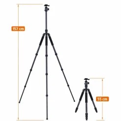 Rollei C-Serie|Reisestative-Stativ | Carbon | CT-5C