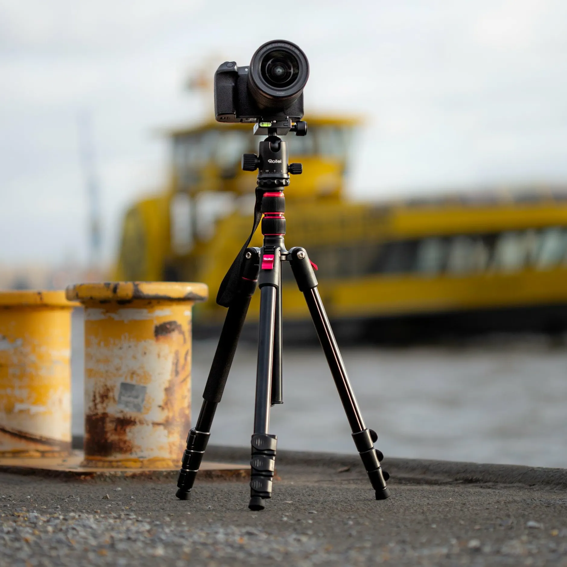 Rollei C-Serie|Smartphone-Stative-Stativ I Aluminium I Compact Traveler No. 2