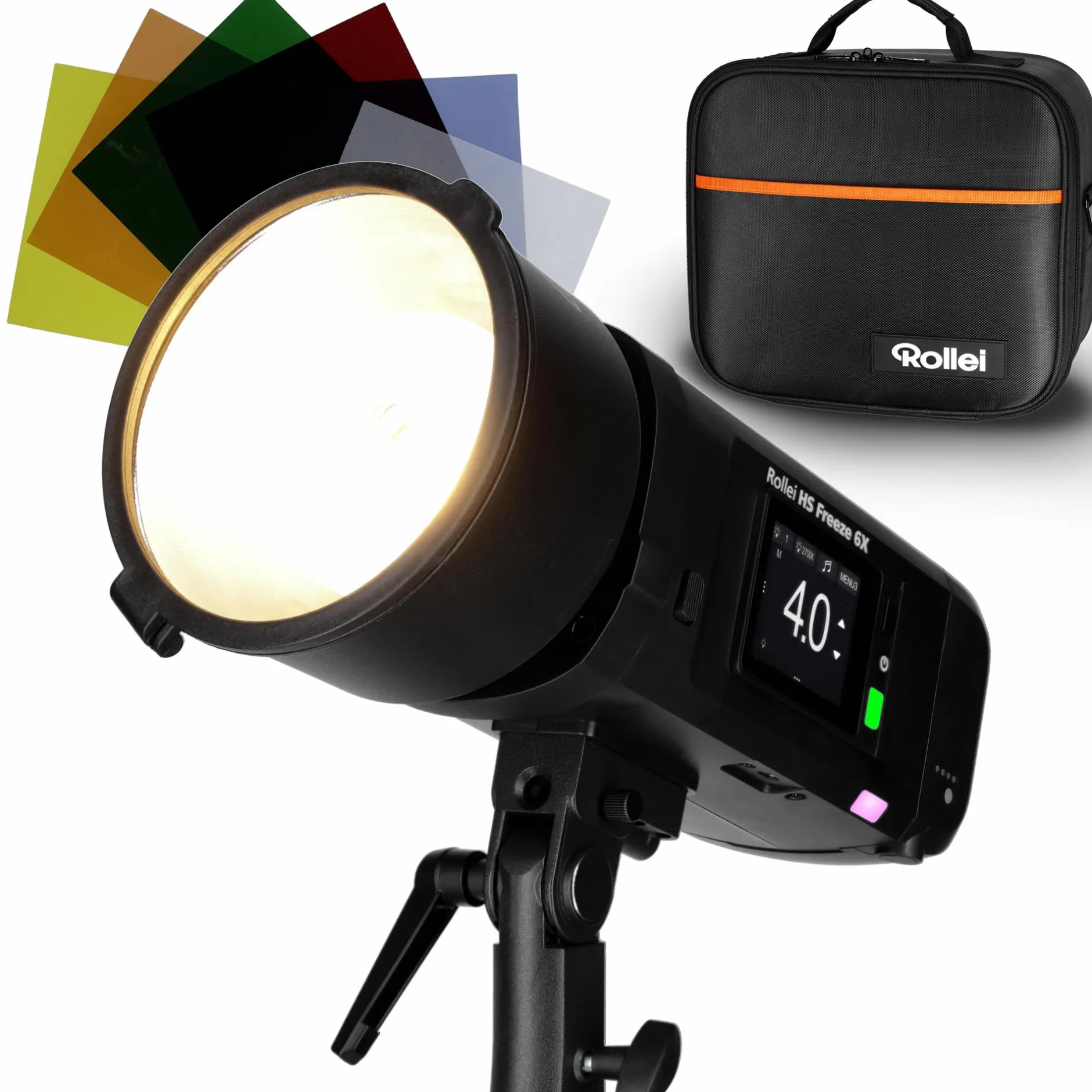 Rollei Hs Freeze X-Serie-Studioblitz | mit Akku | HS Freeze 6X