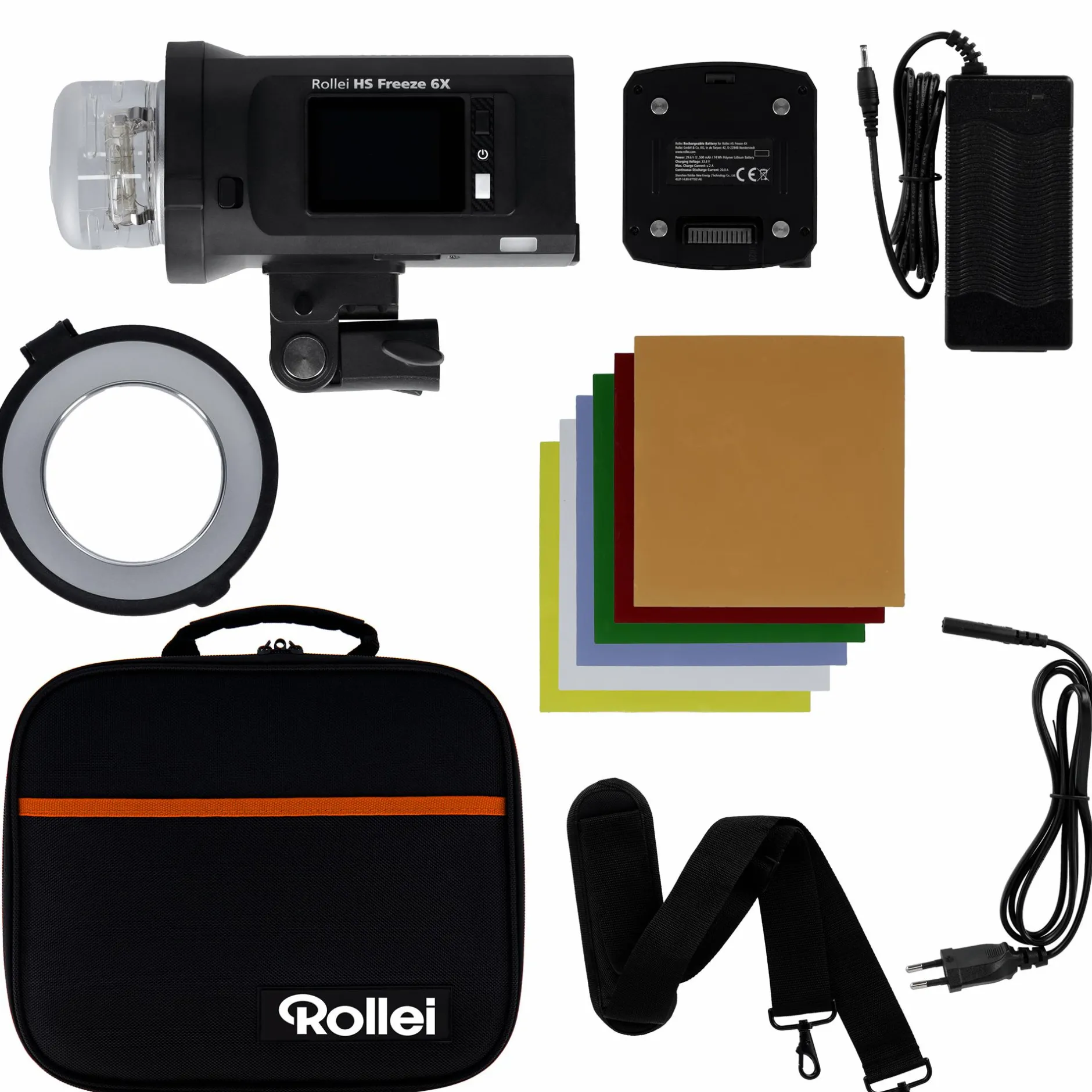 Rollei Hs Freeze X-Serie-Studioblitz | mit Akku | HS Freeze 6X