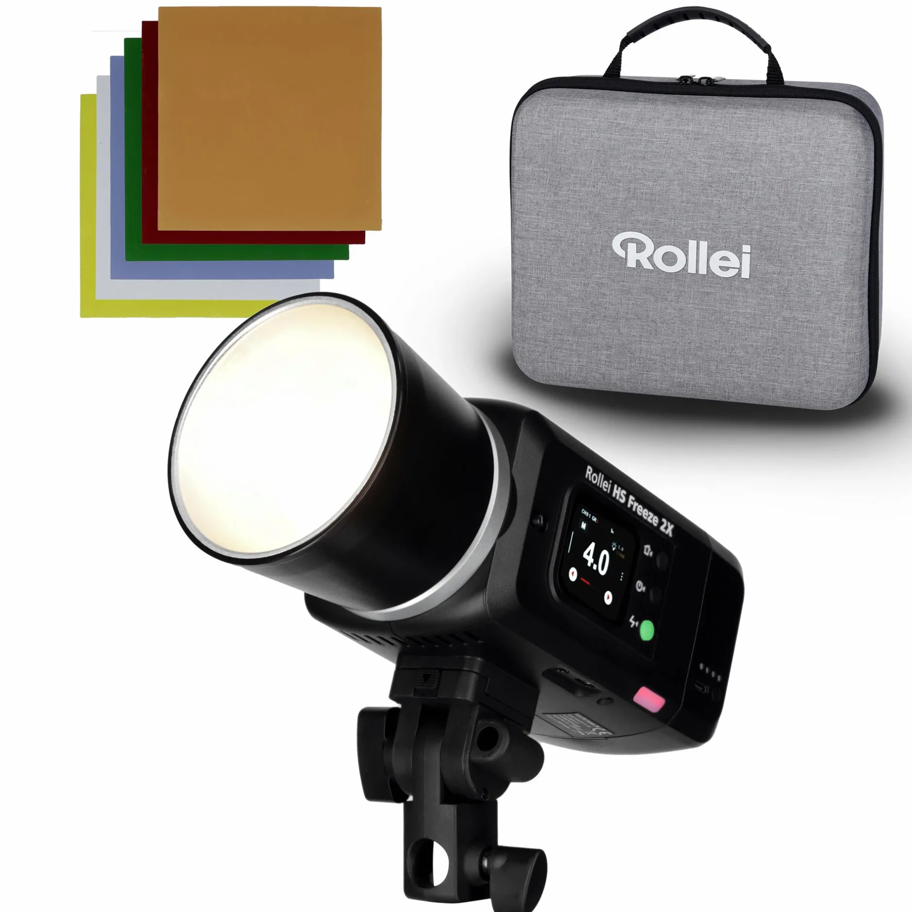 Rollei Hs Freeze X-Serie-Studioblitz | mit Akku | HS Freeze 2X