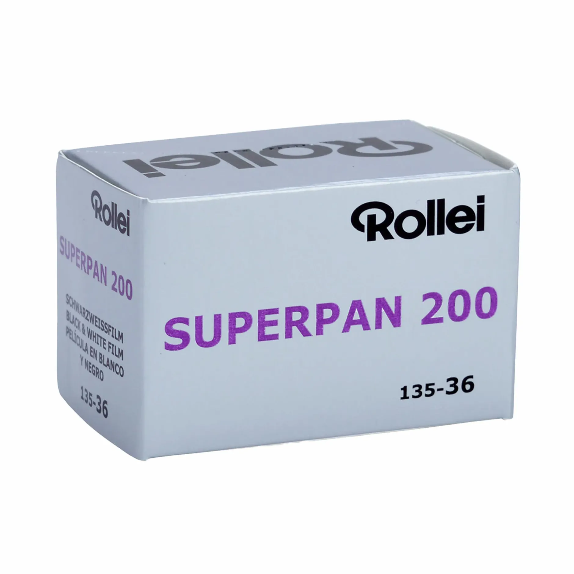 Rollei Analoge Filme-Superpan Schwarzweiß-Negativfilm | 35 mm & Rollfilm | ISO 200