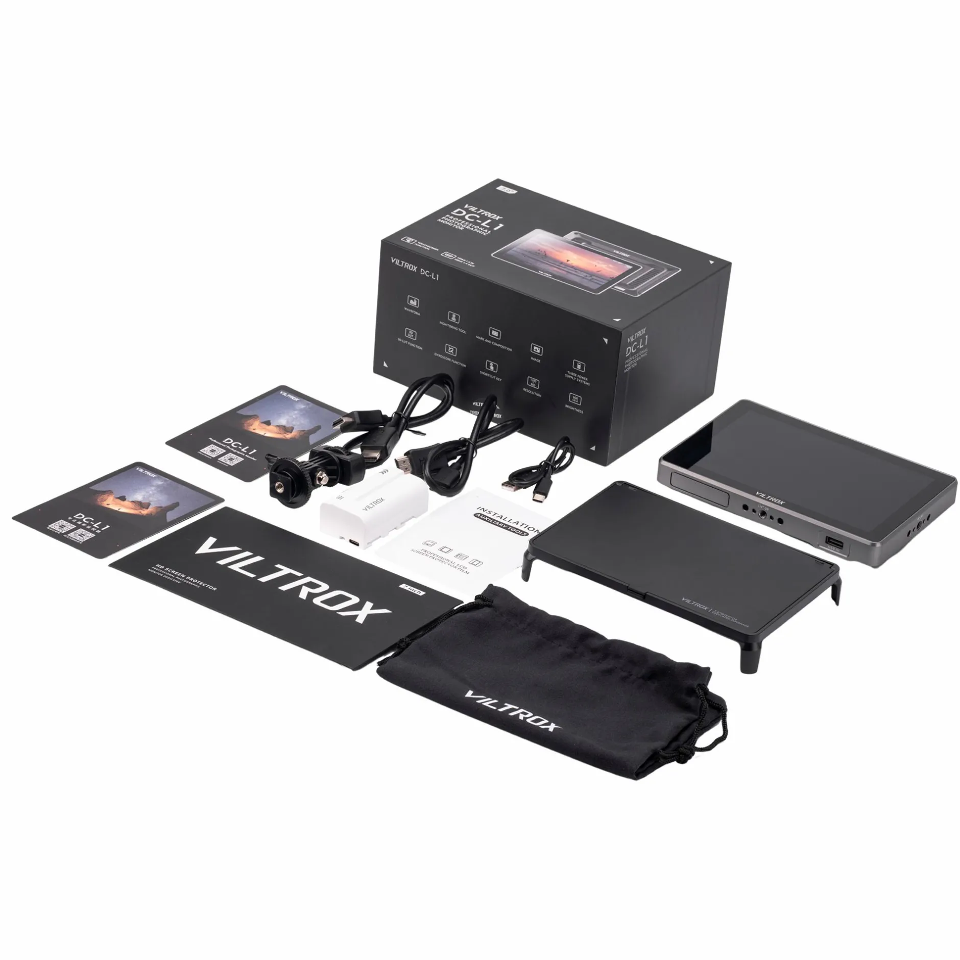 Rollei Monitore-Viltrox DC-L1 - 7" Kamera-Monitor