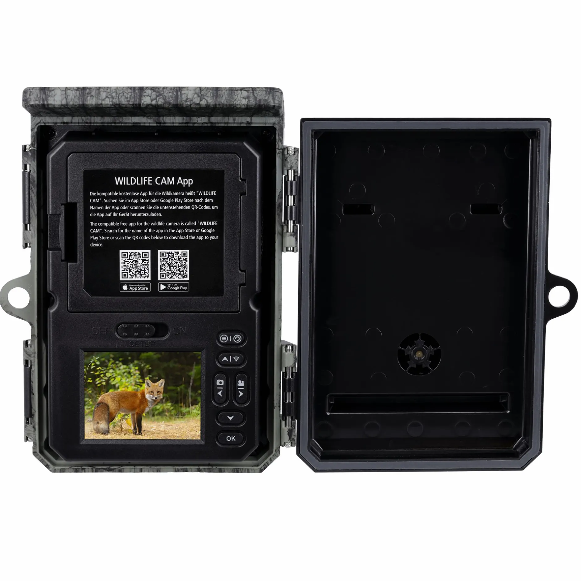 Rollei Wildkameras|Wildkameras-Wildkamera 4K WiFi Solar